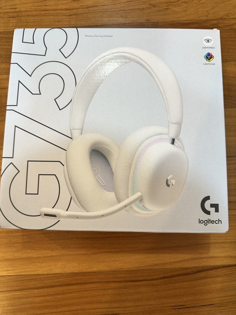 Logitech G735 Wireless Gaming Headset - White