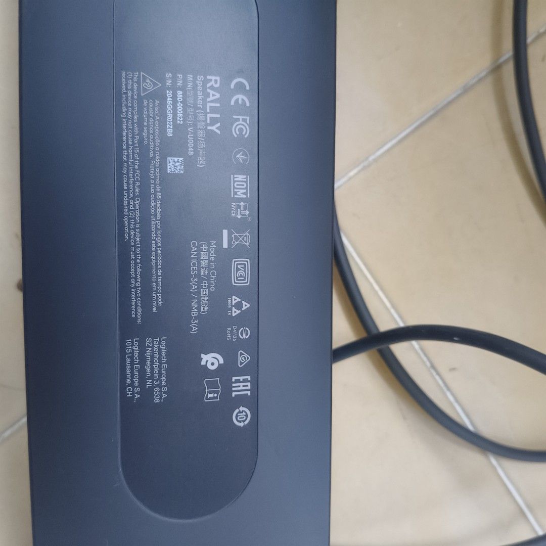 Logitech Rally Speaker447115208122716162