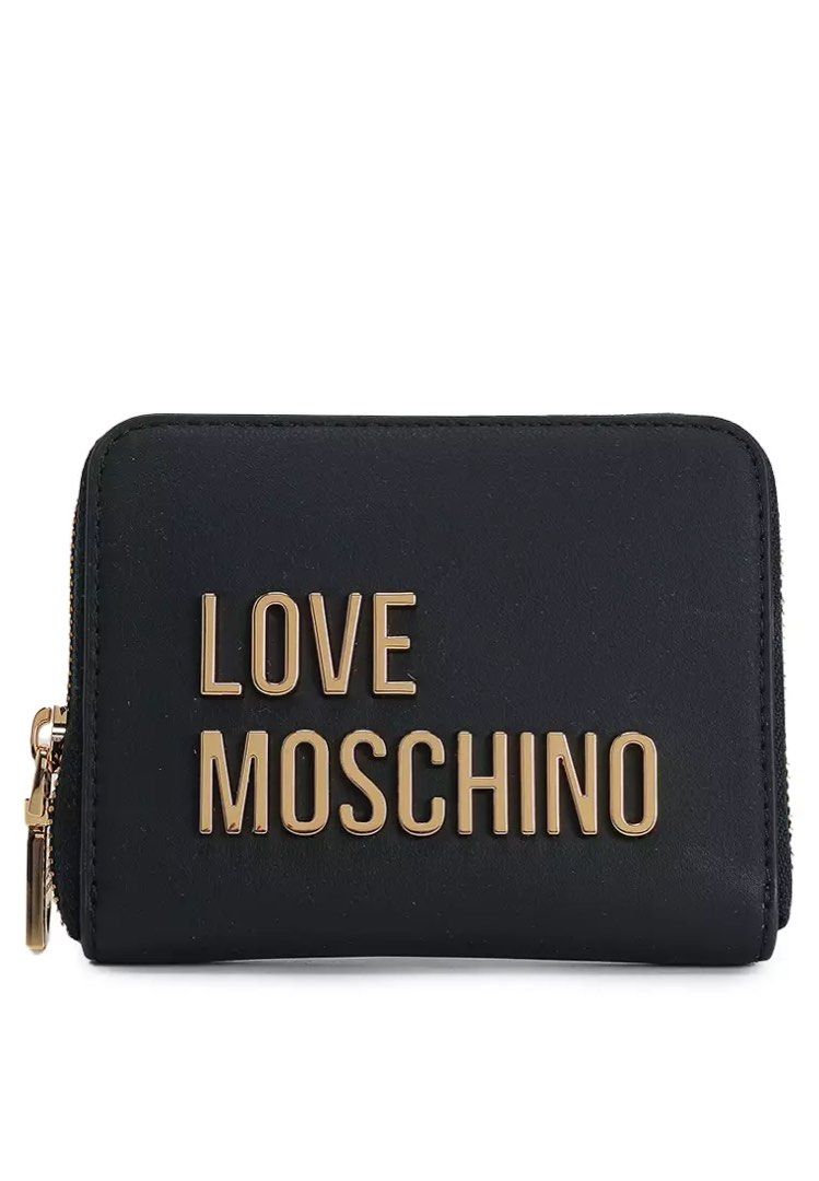 Love Moschino Black Wallet (Category: Wallets & Card holders) located in Angeles City. Submitted by psumbillo (Listing ID 1427910135, Image 1). Description: Material: 100% Polyurethane.