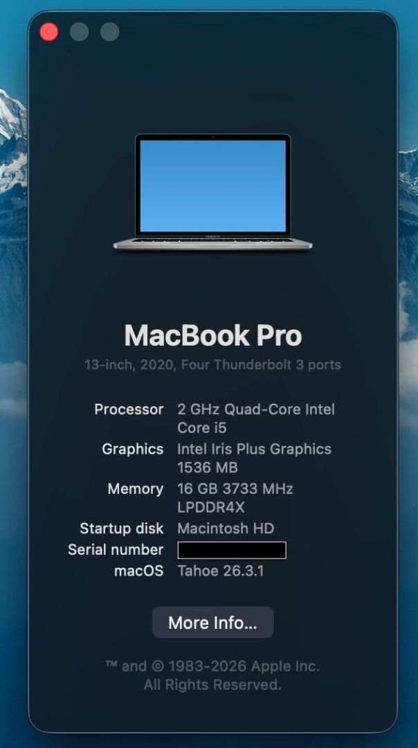 MacBook Pro 13-inch (2020)405924094485483521