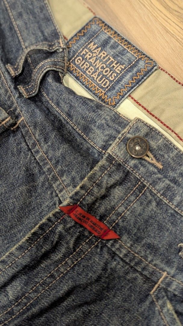 Marithe Francois Girbaud Denim Cargo Pants (Category: Jeans) located in Pasay City. Submitted by aatapparelshop (Listing ID 1427877696, Image 2). Description: VINTAGE Marithe Francois Girbaud good condtion 2000.