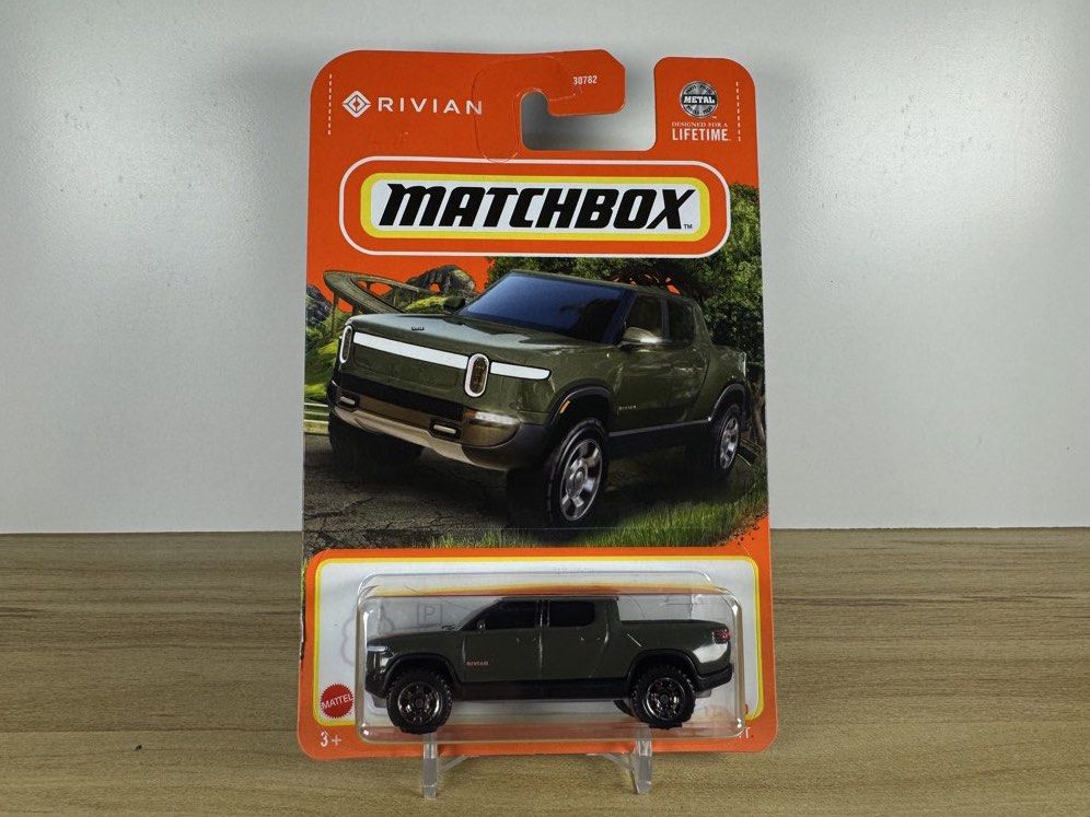 Matchbox Rivian RIT Diecast Model Car (Category: Vehicle & Diecast Models) located in Quezon City. Submitted by nej2368 (Listing ID 1426078778, Image 1). Description: For sale: Matchbox Rivian RIT Diecast Model Car 1:64 scale Diecast with plastic parts 💯% Authentic. Brand new. MOC. In great excellent condition. Actual photo posted. What you see is what you get. Mode of payment: - BPI or BDO (Bank deposit/transfer) - COD via Grab/Lalamove Pabili 