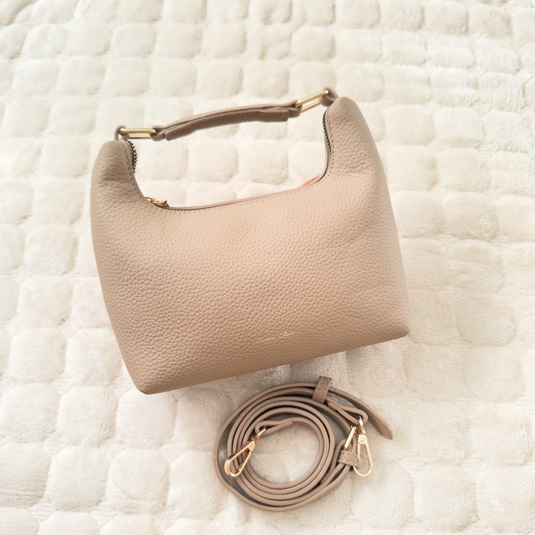 Milan Chiva Beige Two-way Small Bag (Category: Shoulder Bags) located in Antipolo. Submitted by rosywardrobe (Listing ID 1427827840, Image 1). Description: 🎀 MAKE READING A HABIT 🎀 • No order form, no reservation! • Strictly 1 day reservation • Payment first before order processing • No return, No exchange • Don’t make an offer if you’re not 100% sure • No shipping every weekends — PAYMENT CHANNELS — • GCash • Gotyme • Maya • BDO • BPI • Unionb