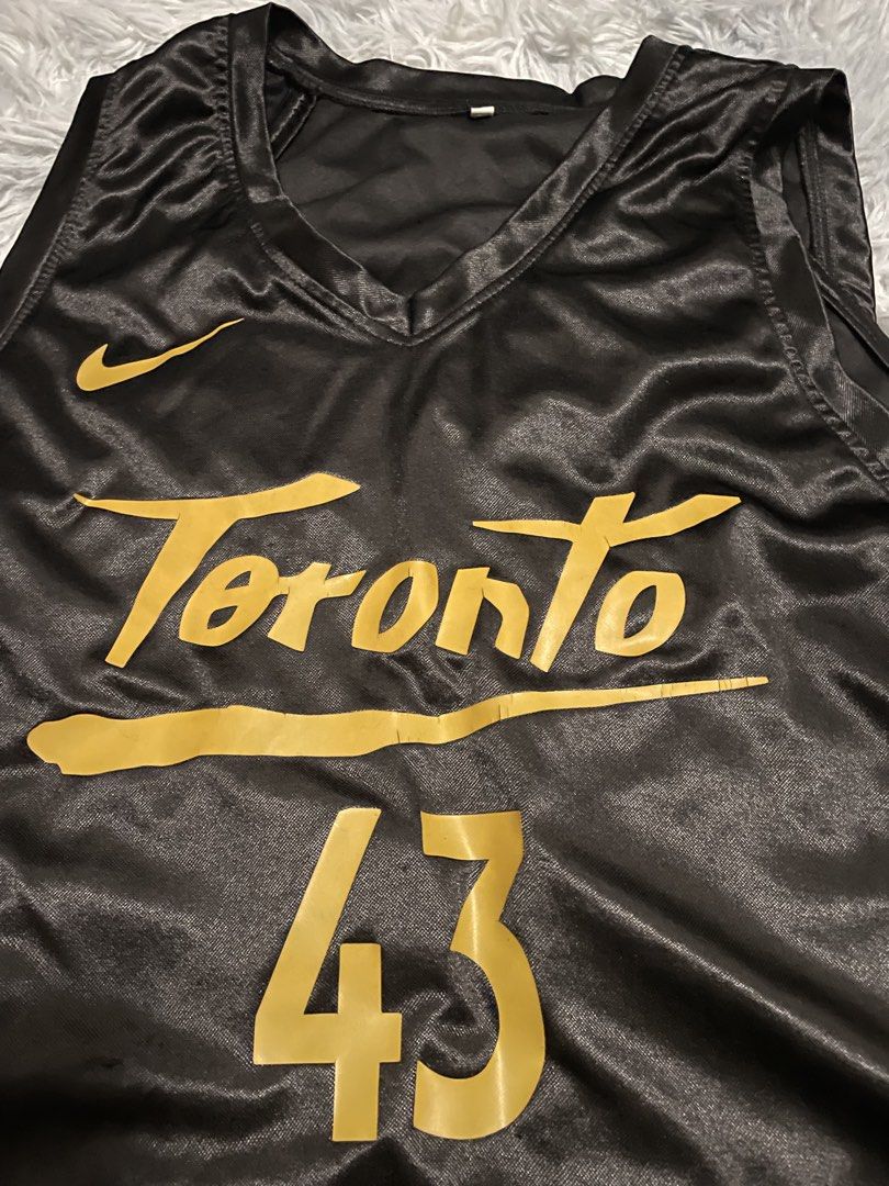 Nike Toronto Raptors Jersey #43 (Category: Activewear) located in Manila. Submitted by cardio347685 (Listing ID 1427819126, Image 2). Description: Fabric: Microshiny Size: 30 x 22.5 in Location: Quezon City Delivery: Lalamove/LBC.