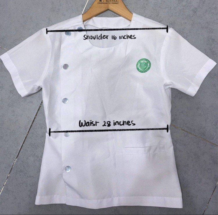 OLFU MEDTECH Uniform (Category: Sets or Coordinates) located in Quezon City. Submitted by bookstudio.mnl (Listing ID 1427870295, Image 1). Description: 📌 SECONDHAND / PRE-LOVED ✅ Waist - 28 inches ✅ Hips - 34 inches ✅ Shoulder - 16 inches ⚠️ Strictly payment first policy ♻️ No return, no exchange, no refund 🚫 No meet-up, deliver only.