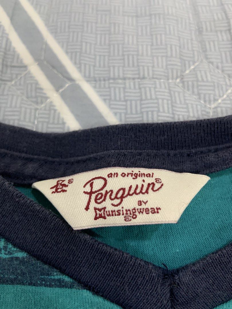 Original Penguin V-neck T-shirt (Category: Babies & Kids Fashion) located in Rizal. Submitted by itsmecarebear (Listing ID 1427798717, Image 2). Description: .