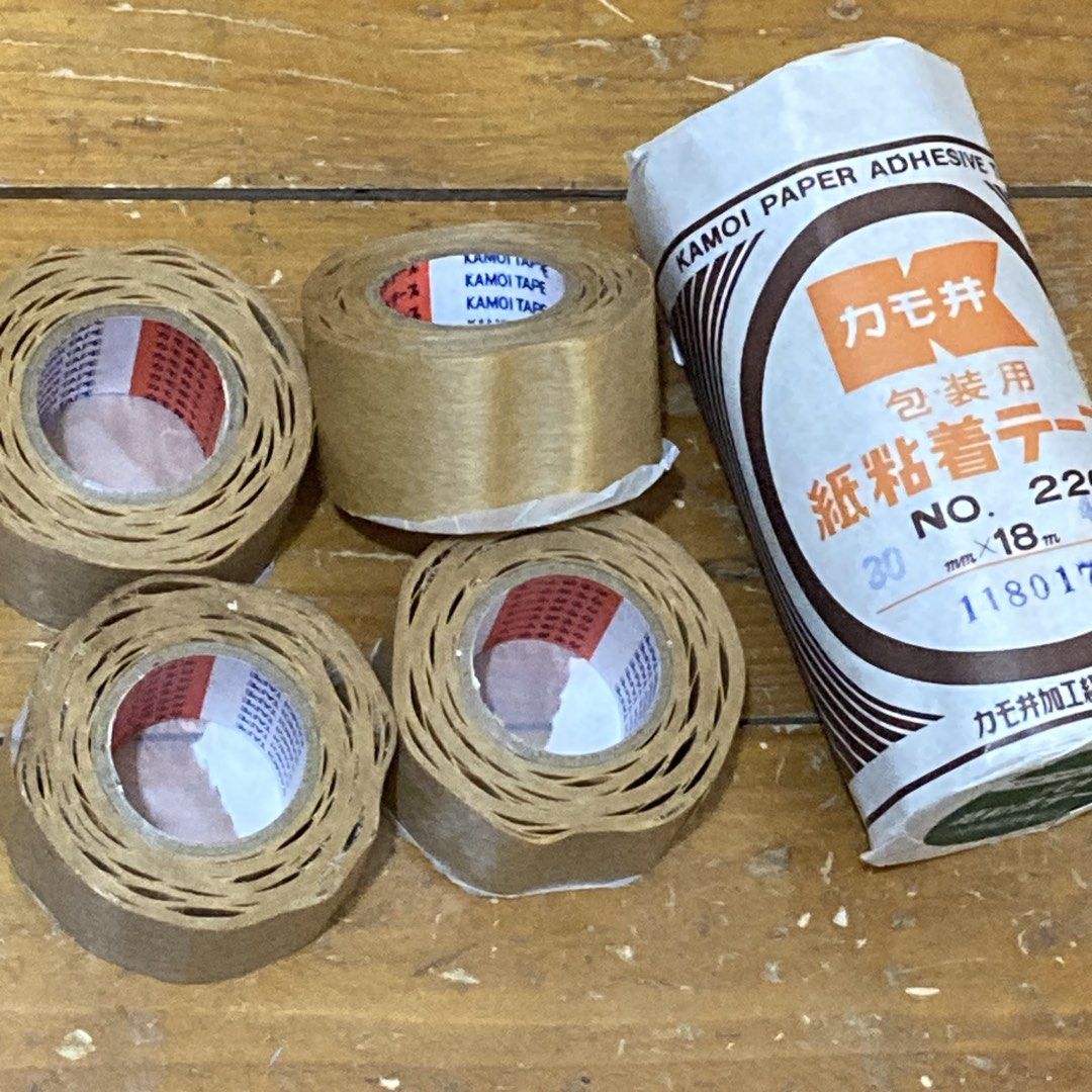Paper Adhesive Tape/Small Tape Set (Category: Craft Supplies & Tools) located in Quezon City. Submitted by lee.selection (Listing ID 1427824754, Image 1). Description: Paper Adhesive Tape/Small Tape Set Set of 4pcs tape Good condition Sealed per set 5 sets available 75php.