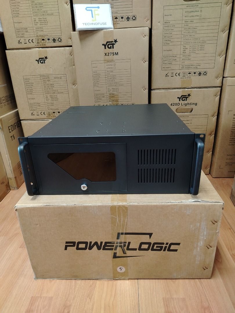 Powerlogic DVR-4U Server Case Rackmount Casing (Category: Computer Parts) located in Pasig City. Submitted by technofuseofficial (Listing ID 1427818273, Image 1). Description: Powerlogic DVR-4U Server Case Rackmount Casing Brand New and Original Items Store Location: 4F Unit 402, 604 Shaw Boulevard, Barangay Kapitolyo, Pasig City Same Day Delivery: - Lalamove delivery within Metro Manila - For walk-ins: Always PM first for item availability - We 