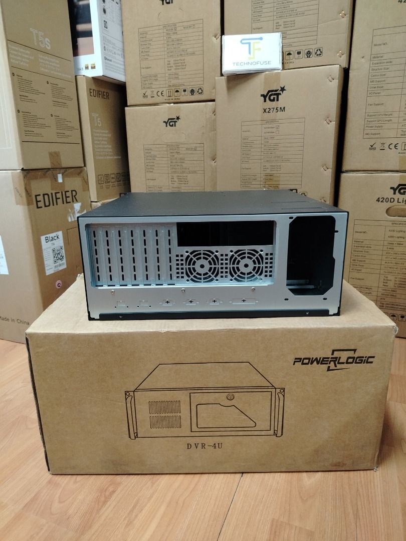 Powerlogic DVR-4U Server Case Rackmount Casing (Category: Computer Parts) located in Pasig City. Submitted by technofuseofficial (Listing ID 1427818273, Image 2). Description: Powerlogic DVR-4U Server Case Rackmount Casing Brand New and Original Items Store Location: 4F Unit 402, 604 Shaw Boulevard, Barangay Kapitolyo, Pasig City Same Day Delivery: - Lalamove delivery within Metro Manila - For walk-ins: Always PM first for item availability - We 