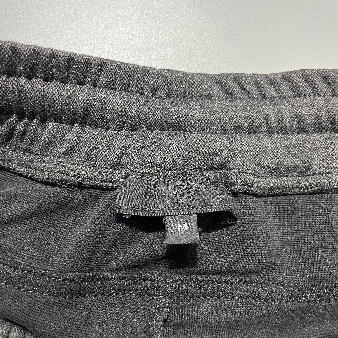 Prada Jogger Pants - Black - Size M (Category: Joggers) located in Iloilo. Submitted by profitpicks (Listing ID 1427929879, Image 3). Description: Prada Jogger Pants - Black, Size M. Stylish and comfortable. Features Prada logo..