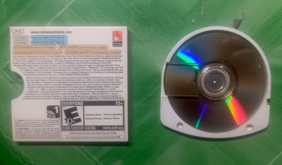 Ratchet and Clank Size Matters PSP game (Category: PlayStation) located in Caloocan City. Submitted by anthonyhearts24 (Listing ID 1427785353, Image 2). Description: Please read description first. will not reply to questions that is already in here. thank you. Ratchet and Clank Size Matters Psp umd game Selling "as is" 250 Last Price Pickup location: Cal-asia direct distribution inc 9th street 11th Ave south caloocan Meetup: SM Grand central Calo
