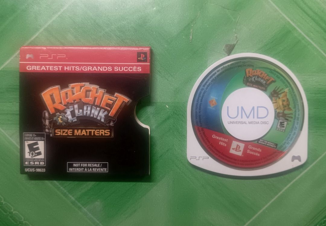 Ratchet and Clank Size Matters PSP game (Category: PlayStation) located in Caloocan City. Submitted by anthonyhearts24 (Listing ID 1427785353, Image 1). Description: Please read description first. will not reply to questions that is already in here. thank you. Ratchet and Clank Size Matters Psp umd game Selling "as is" 250 Last Price Pickup location: Cal-asia direct distribution inc 9th street 11th Ave south caloocan Meetup: SM Grand central Calo