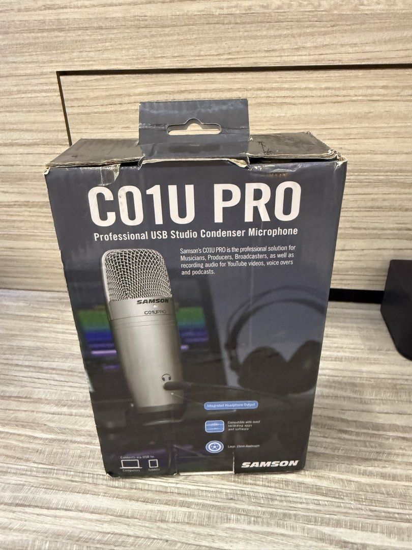 Samson C01U Pro USB Studio Condenser Microphone414192310326415362