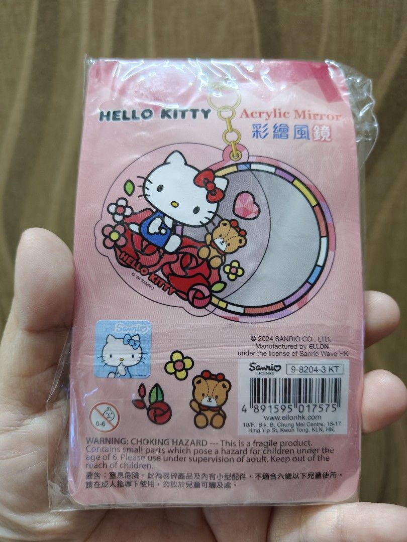 Sanrio Hello Kitty Acrylic Charm Mirror (Category: Makeup) located in Santa Rosa. Submitted by mmps249.1 (Listing ID 1427813563, Image 2). Description: Crossposted Mine now, pay now shipping courier: JRS only Gcash payment upon order No reservations.
