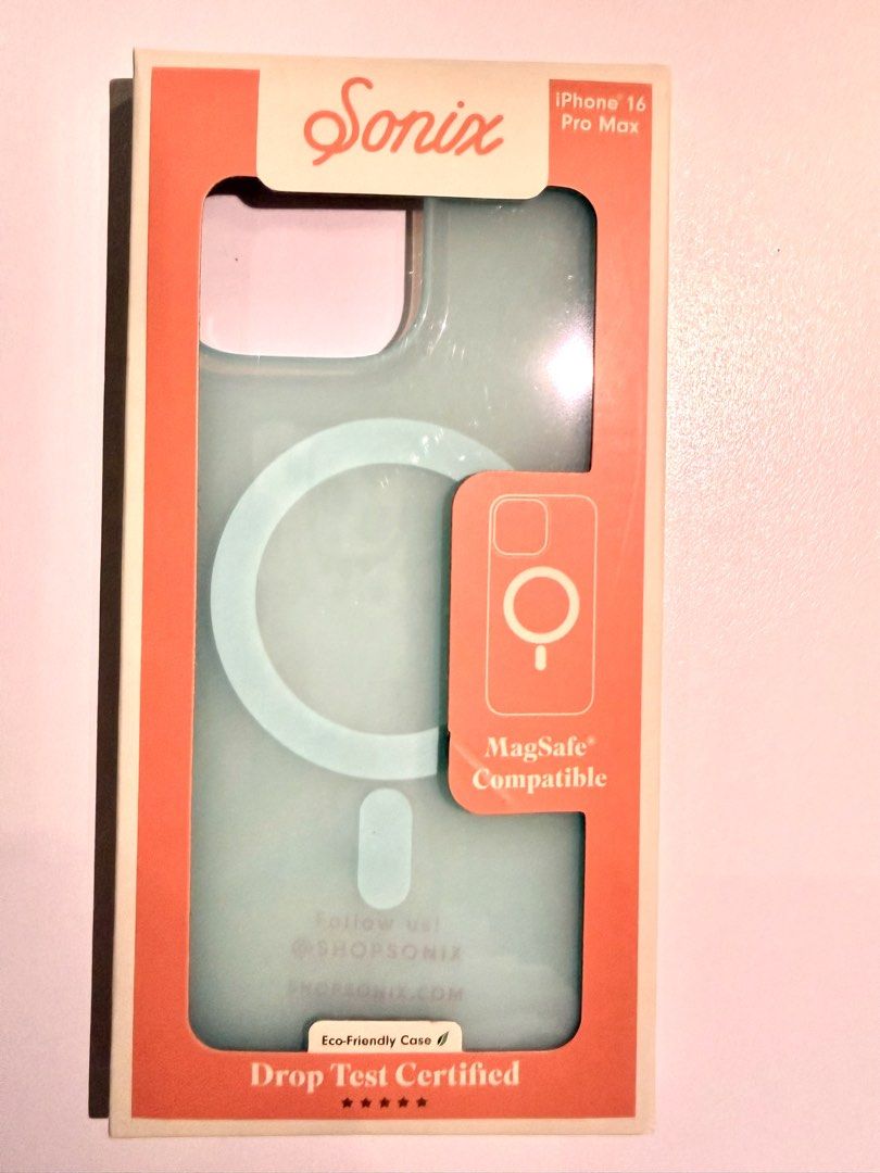 Sonix jelly case for Iphone 16 pro max (Category: Cases & Sleeves) located in Cainta. Submitted by martiniko1108 (Listing ID 1427915442, Image 1). Description: Brand new. Payment method via gcash or bank transfer. Delivery via lalamove or grab. .