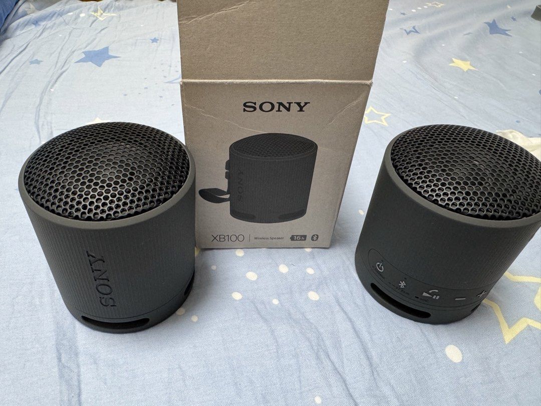 Sony XB100 Wireless Speaker - One pair for 60