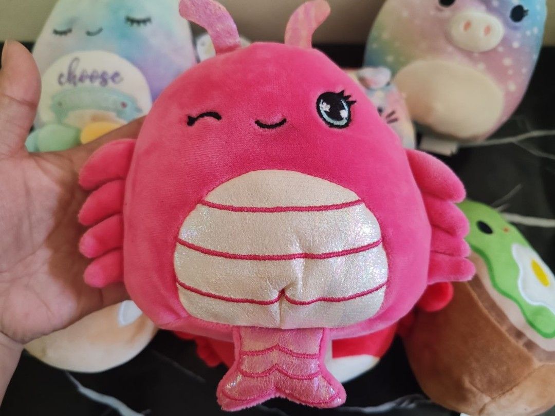 Squishmallows Plush Toy Set (Category: Plushies & Soft Toys) located in Manila. Submitted by decluttermommma (Listing ID 1427829229, Image 3). Description: for take all lahat Yan galing US location is angono Rizal can do lbc or lalamove shipping.