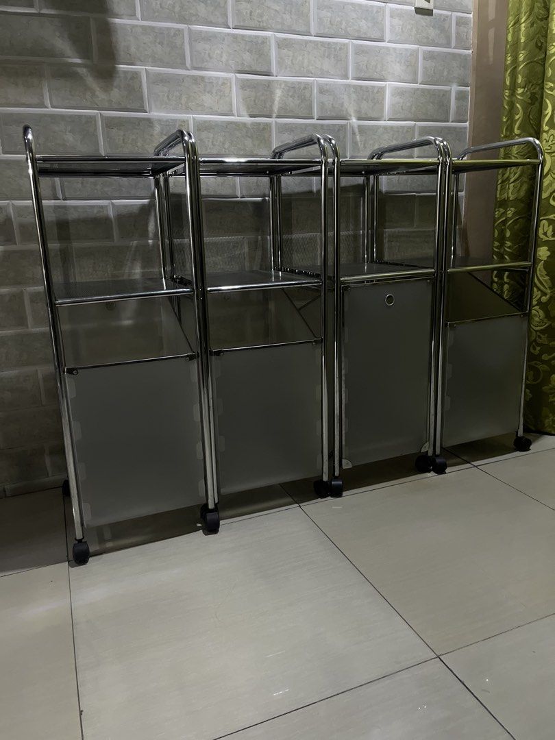 Rolling Storage Cart (Category: Storage Boxes & Baskets) located in Quezon City. Submitted by plsbuymystuff_lol (Listing ID 1427892501, Image 2). Description: Per piece 1200 if get all 3900.
