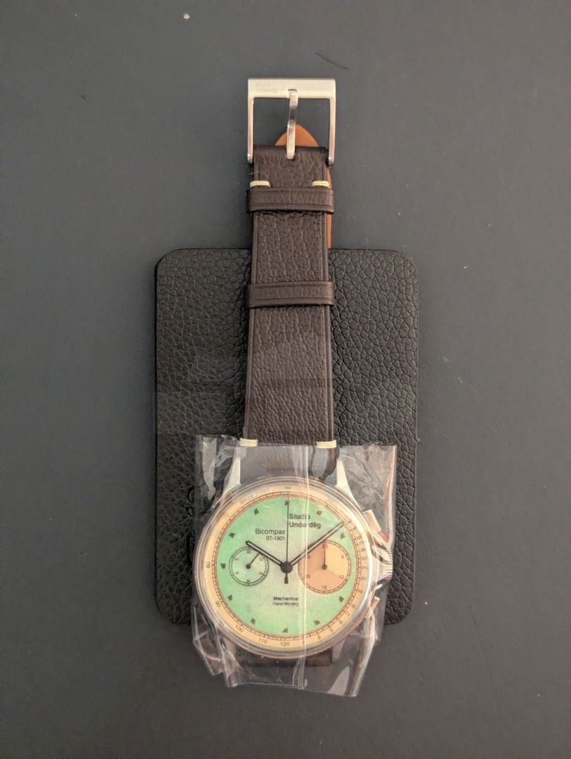 Studio Underdog 01Series Mint Choc Chip (Category: Men's Watches) located in Quezon City. Submitted by nerd_herd (Listing ID 1427852973, Image 2). Description: Studio Underdog 01Series Mint Choc Chip New in box Complete boxed set Leather strap ⚡FREE Same day COD within M.M. via in-house riders 🚚Provincial - LBC COP (any LBC branch) or COD Mode of Payment: 💵 Cash on delivery 🏦 Cash and Bank Transfer.