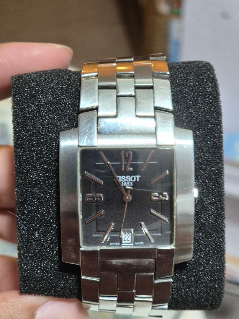 Tissot TXL T60.1.581.52 (Category: Luxury Watches) located in Pasig City. Submitted by talehat (Listing ID 1427916202, Image 1). Description: Tissot TXL T60.1.581.52 30mm x 40mm Case Sapphire Crystal Swiss Quartz Sapphire Crystal Watch only with replacement pouch wrist 6.5-6.75.