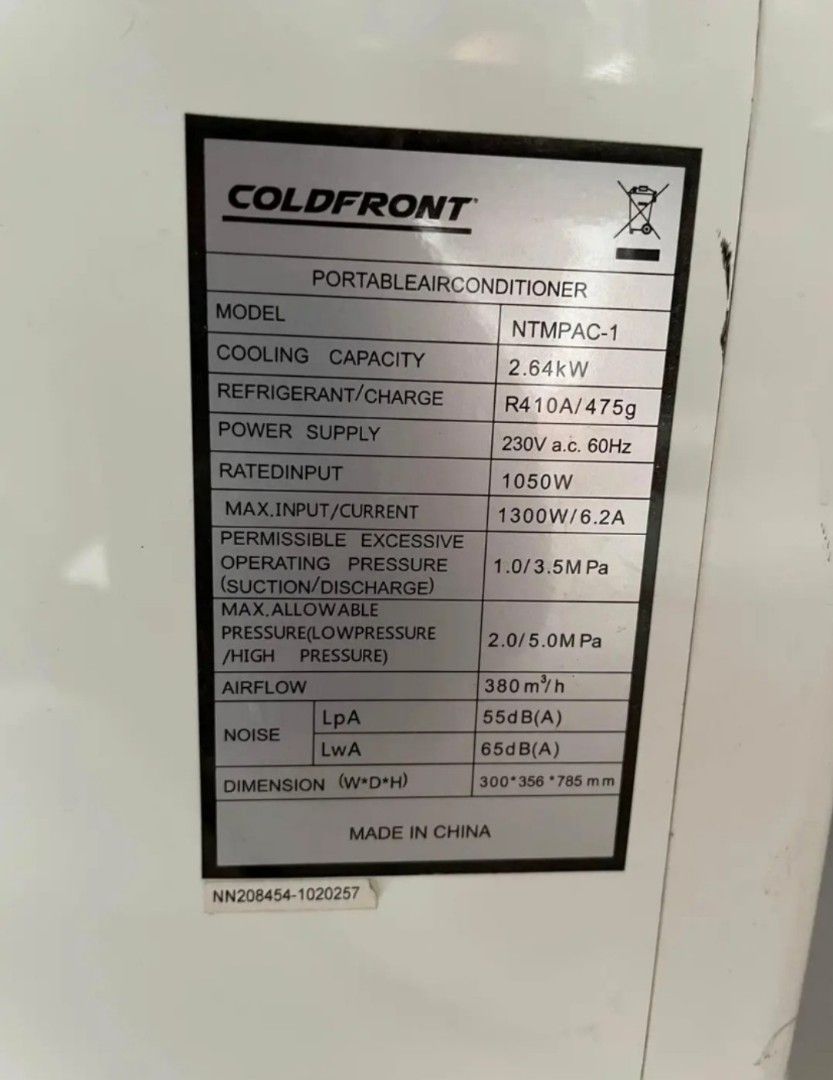 Tough Mama 1hp Portable Aircon (Category: Air Conditioning and Heating) located in San Fernando. Submitted by ereshkigalvtsky (Listing ID 1427919241, Image 2). Description: bought this for 19k on physical store! tarlac 📍 7k 🏷️ - excluding the hose if need mo ng aircon na no need magbutas ng wall, ito na yun.