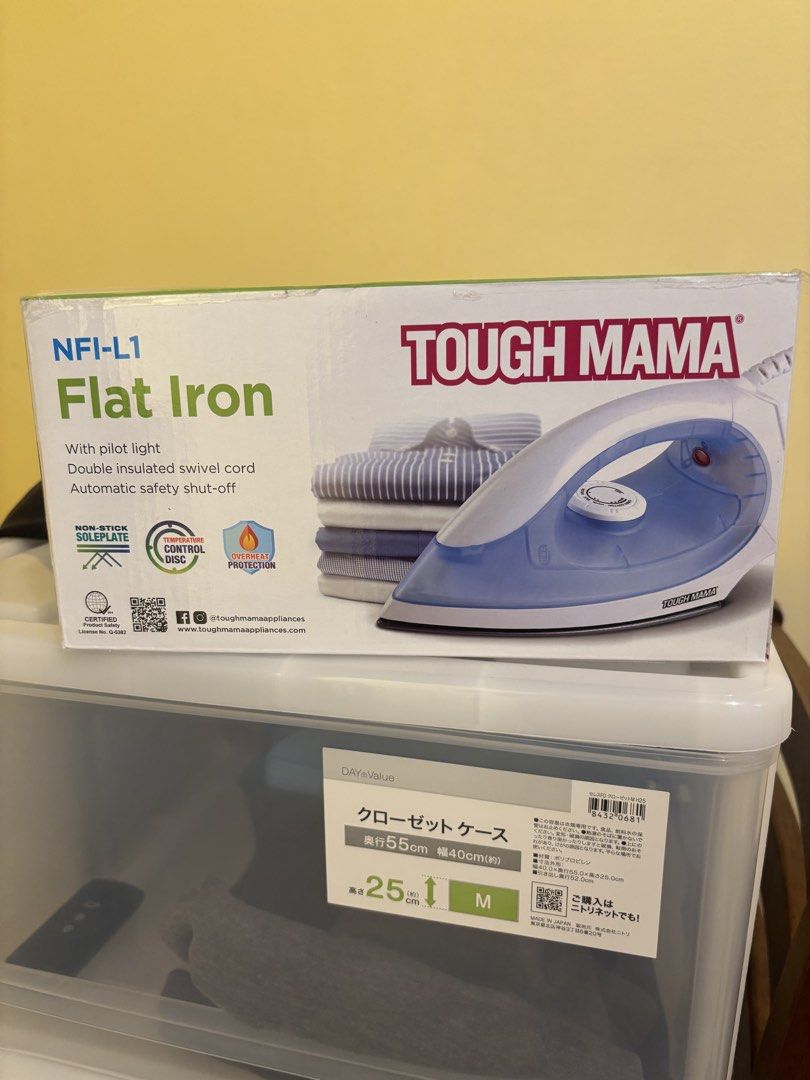 Tough Mama NFI-L1 Flat Iron (Category: Irons & Steamers) located in Quezon City. Submitted by declutterforever (Listing ID 1427796795, Image 1). Description: .
