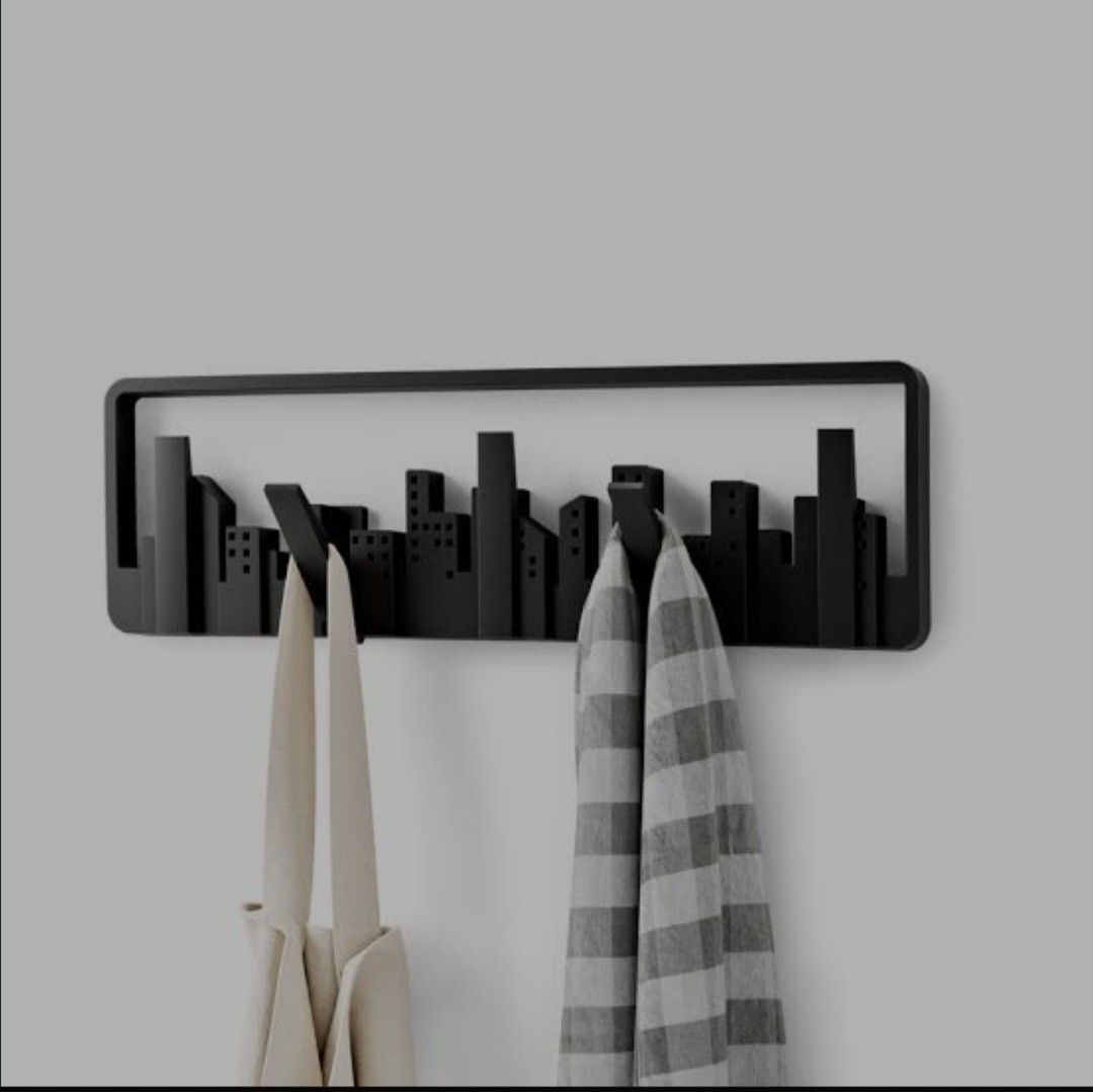 Umbra Skyline Wall Hook (Category: Wall Decor) located in Manila. Submitted by tch_86 (Listing ID 1427804304, Image 1). Description: Dimension: 50x15 cm Designed by Helen Miller Perfect for small spaces to add some detail and aesthetics. Mounting hardware included. .