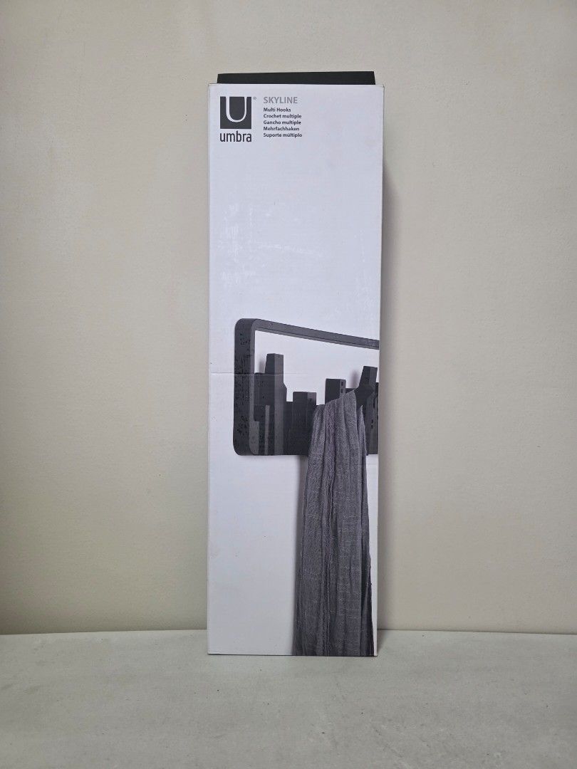 Umbra Skyline Wall Hook (Category: Wall Decor) located in Manila. Submitted by tch_86 (Listing ID 1427804304, Image 2). Description: Dimension: 50x15 cm Designed by Helen Miller Perfect for small spaces to add some detail and aesthetics. Mounting hardware included. .