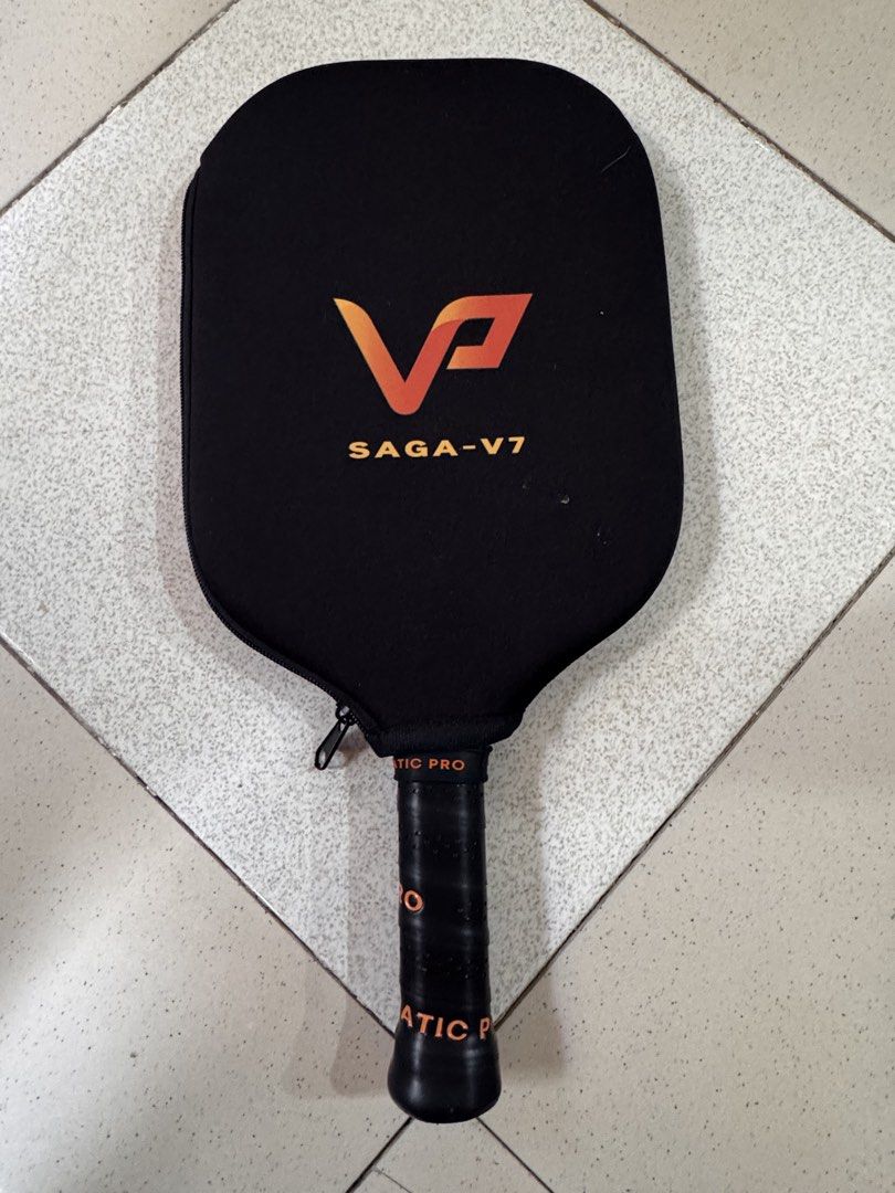Vatic Pro Saga V7 Pickleball Paddle (Category: Racket and Ball Sports) located in Quezon City. Submitted by clarionvalido (Listing ID 1427878061, Image 3). Description: USED ONCE IN OP RFS QUITTING FIXED PRICE MESSAGE ME.