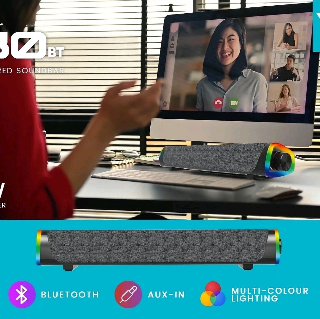 Vinnfier Hyperbar U30 BT Desktop Speaker (118), Audio, Soundbars ...