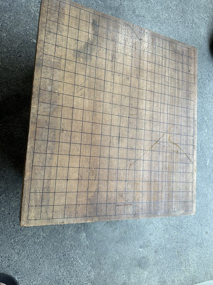 Vintage Wooden Go Board (Category: Board Games & Puzzles) located in Rodriguez. Submitted by pwestoonlinestore (Listing ID 1427856080, Image 2). Description: Board dimes 4x32x32 cm Overall height 12.5cm.