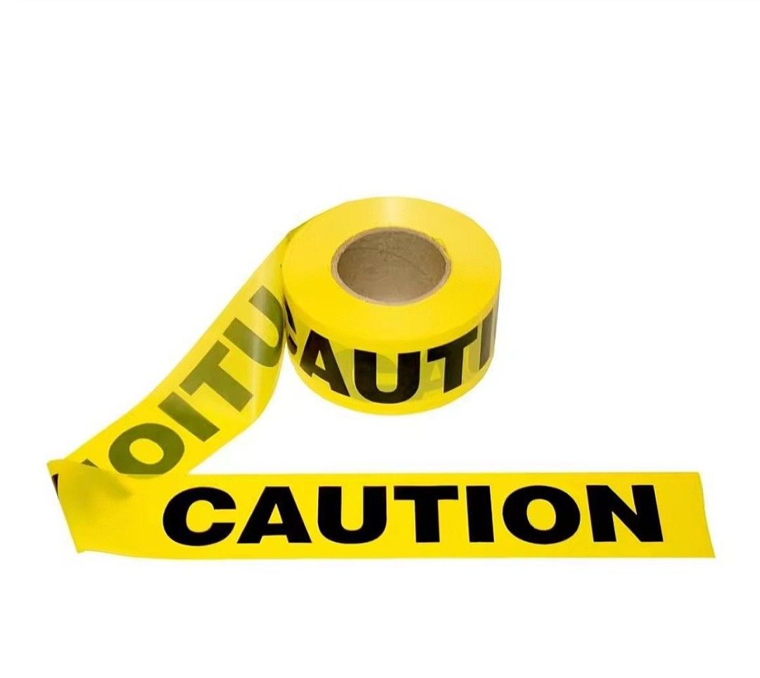Warning Danger Caution Tape (Category: Construction Tools & Equipment) located in Quezon City. Submitted by ana-chan (Listing ID 1427790442, Image 1). Description: CAUTION Tape - Yellow and Black. Brand new. Ideal for marking off areas. Easy to see and durable..