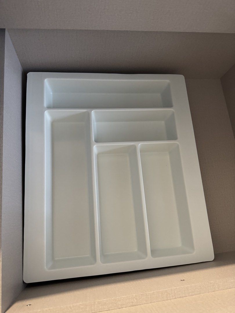 White Plastic Cutlery Tray441153686916966400