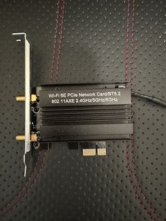 Wi-Fi 6E PCIe Network Card508615332106741760