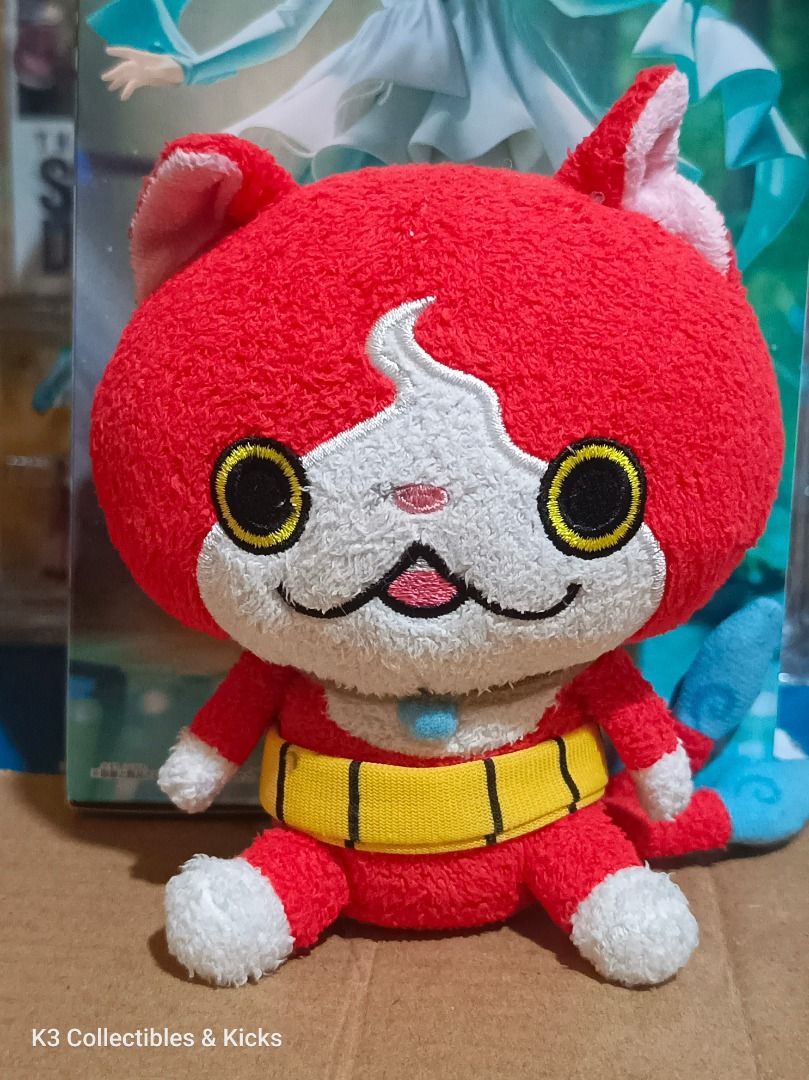 Yo-kai Watch Jibanyan Mascot Plush (Category: Plushies & Soft Toys) located in Bacoor. Submitted by k3collectiblesandkicks (Listing ID 1427820601, Image 1). Description: Yokai Watch Jibanyan Mascot Plush Vintage Unused, Brand New Condition Mascot Size plushie Official Yokai Watch Plushie Branded, With Etiketa Authentic from Japan Location: Bacoor, Cavite Price: ₱150 Will provide updated pictures upon buyer's request DM for inquiries and transacti