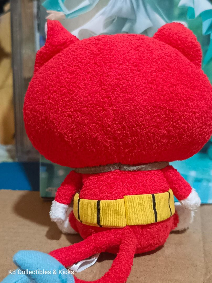 Yo-kai Watch Jibanyan Mascot Plush (Category: Plushies & Soft Toys) located in Bacoor. Submitted by k3collectiblesandkicks (Listing ID 1427820601, Image 2). Description: Yokai Watch Jibanyan Mascot Plush Vintage Unused, Brand New Condition Mascot Size plushie Official Yokai Watch Plushie Branded, With Etiketa Authentic from Japan Location: Bacoor, Cavite Price: ₱150 Will provide updated pictures upon buyer's request DM for inquiries and transacti