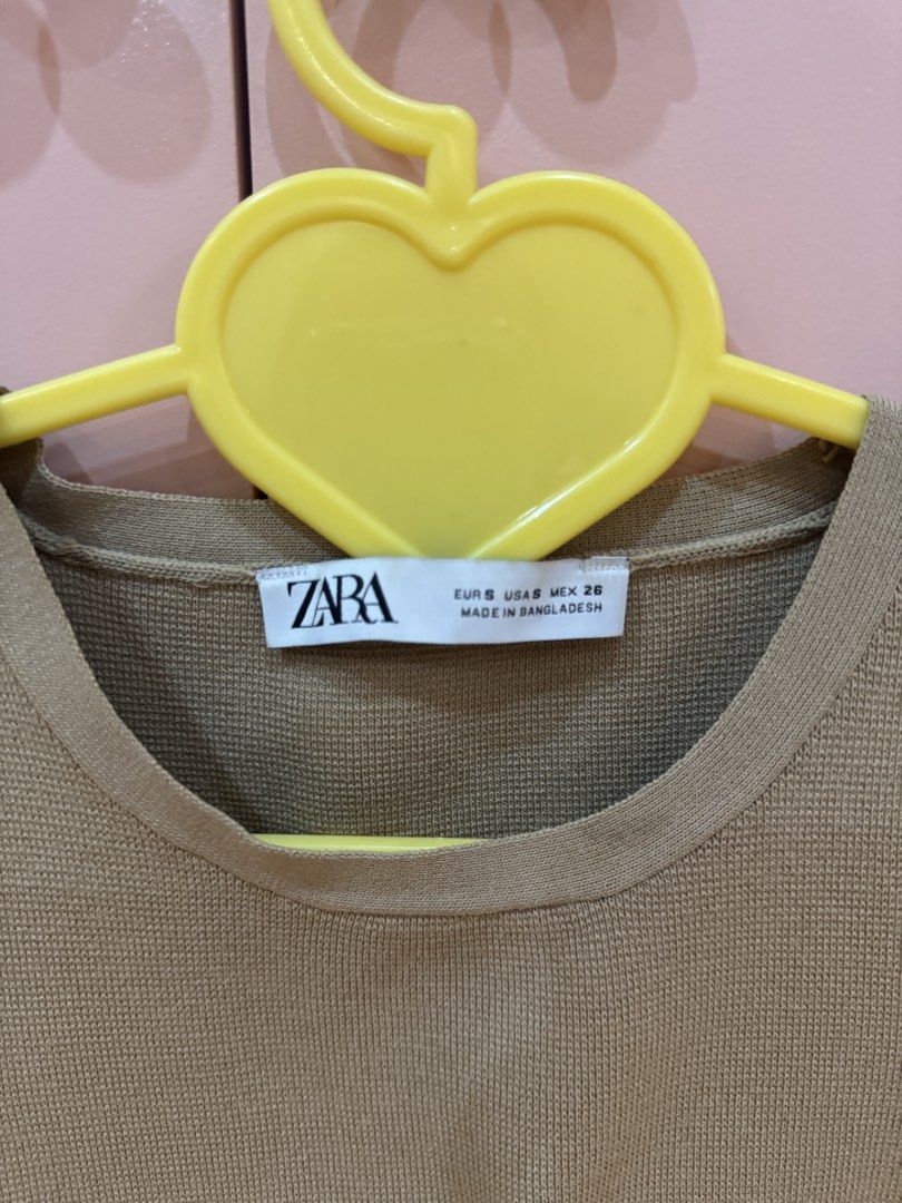 Zara Nude Sleeveless Top (S) (Category: Sleeveless) located in Bacolod City. Submitted by kimsob (Listing ID 1427846492, Image 3). Description: MOD: ~P80 (Ships from Bacolod via J&T).
