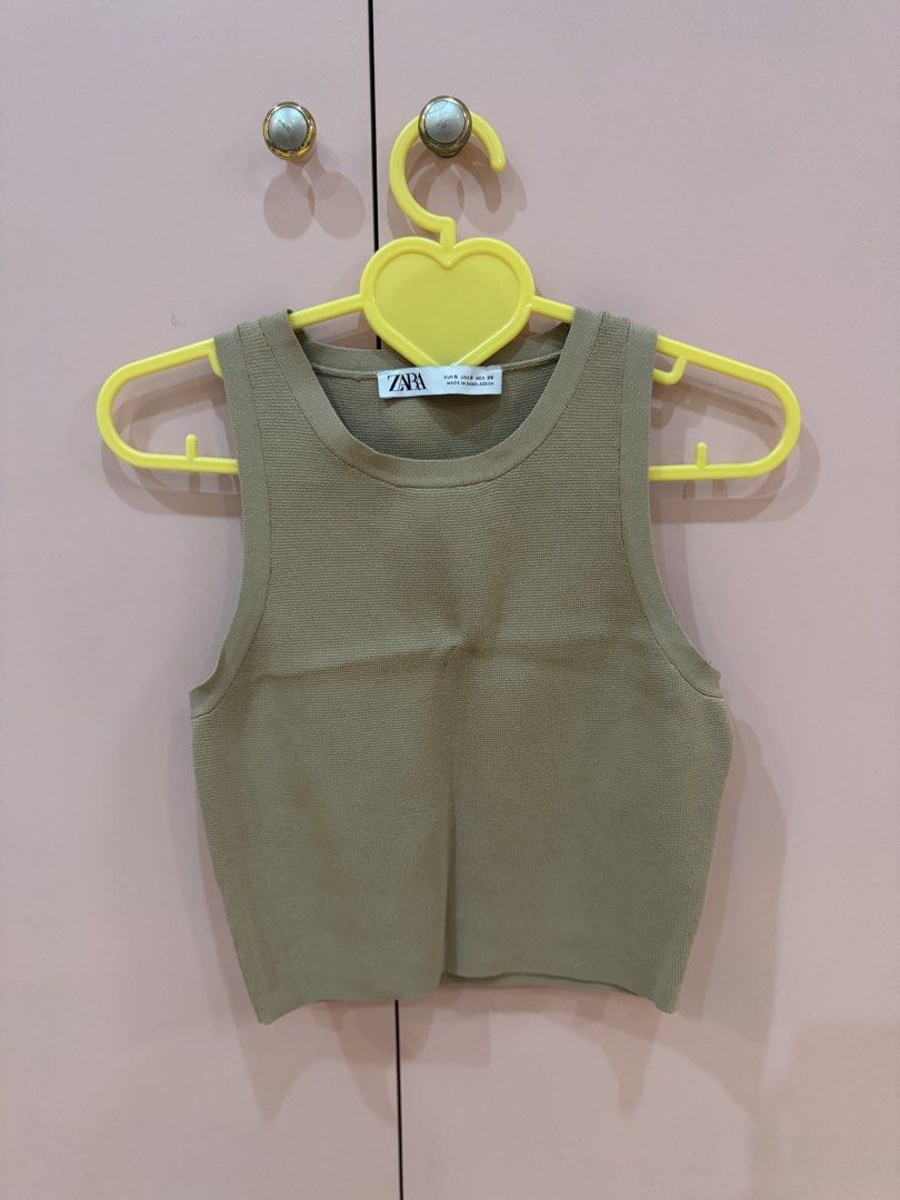 Zara Nude Sleeveless Top (S) (Category: Sleeveless) located in Bacolod City. Submitted by kimsob (Listing ID 1427846492, Image 1). Description: MOD: ~P80 (Ships from Bacolod via J&T).