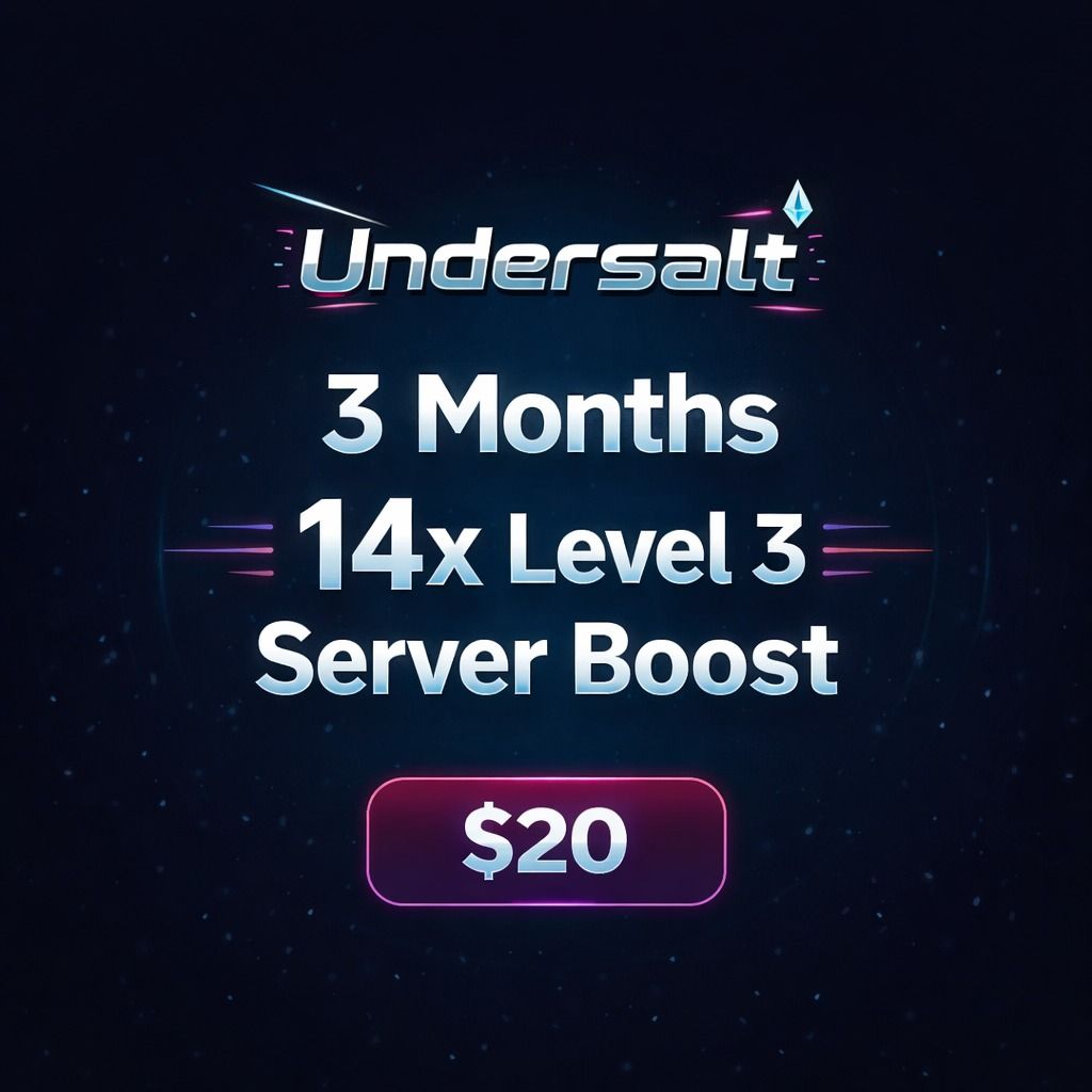 🔥 Discord Server Level 3 Boost (14x Boosts • 3 Months) ⚡ Fast Delivery ...