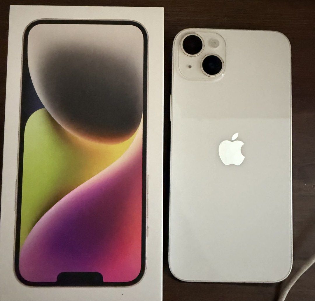 📱 FOR SALE: iPhone 14 Plus (128GB) (Category: iPhone 14 Series) located in Iligan City. Submitted by ashley_carlos (Listing ID 1428096027, Image 2). Description: 📱 FOR SALE: iPhone 14 Plus (128GB) • Color: Starlight • Storage: 128GB • Battery Health: 86% • Openline • No issues, all functions working • Never opened / no repair.