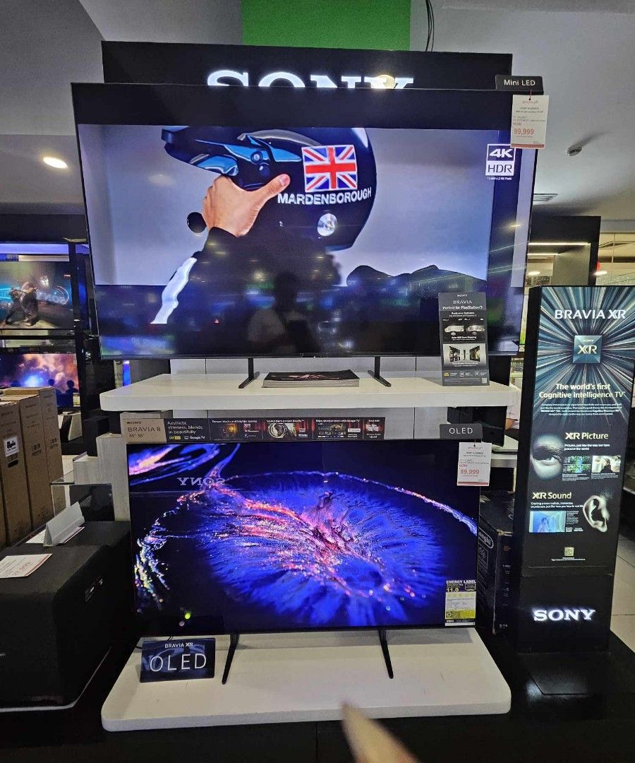 " SONY " SMART / GOOGLE TV (Category: TV) located in Manila. Submitted by chuck_claros (Listing ID 1428092677, Image 2). Description: #SONY SMART TV / GOOGLE TV (4K UHD HDR OLED) ☑️BRAND NEW FACTORY SEALED UNIT WITH OFFICIAL SALES INVOICE AND WARRANTY ◽(#HDR SMART TV) 32 inch - KD 32W830L - 16,490 ◽(#BRAVIA 2 SERIES) 43 inch - K 43S20 - 27,290 50 inch - K 50S20 - 33,490 55 inch - K 55S20 - 37,990 65 Inch - K 65S20 - 46,990 ◽(#BRAVIA 3 SERIES) 4K 