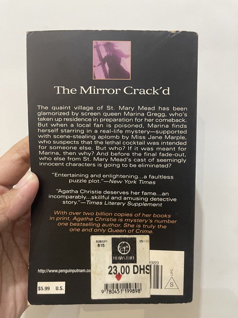 Agatha Christie - The Mirror Crack'd (Category: Storybooks) located in Manila. Submitted by babsterrr (Listing ID 1427999262, Image 2). Description: .