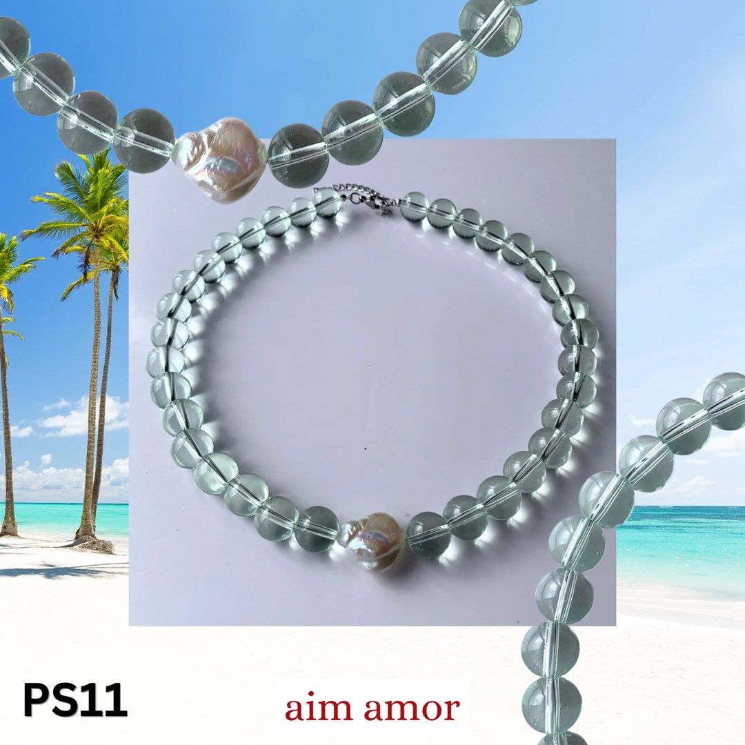 AIM AMOR Jolene pearl beach necklace. (Category: Necklaces) located in Marikina City. Submitted by aimamor (Listing ID 1427971826, Image 2). Description: handmade seashell necklace Purely handmade. ✔️perfect for this summer. ✔️stainless ✔️non tarnish 18” plus 2” chain extension. ***payment first only. beach necklace Necklace for beach Beach outfit Summer outfit Summer necklace Seashell necklace.