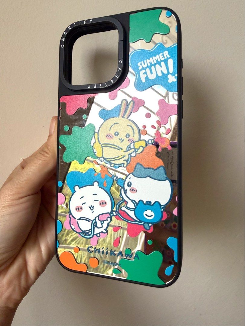 💯Authentic Casetify Impact Ring Stand Mirror Case iphone 16 promax (Category: Cases & Sleeves) located in Cebu City. Submitted by kawaiiparty (Listing ID 1428002116, Image 2). Description: 💯Authentic Casetify Mirror Ringstand Case Japan bought New but no box Never been used but has been stored Magsafe, 5k original casetify price RFS: i love this design esp because of the built in stand but when i bought it, i did not proceed with buying a 16 pr