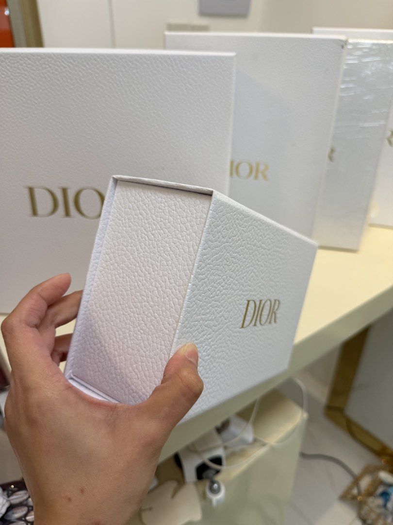 Authentic DIOR Box (check photo for the size) (Category: Luxury Bags & Wallets) located in Cavite. Submitted by purgingmycloset888 (Listing ID 1428090598, Image 3). Description: .