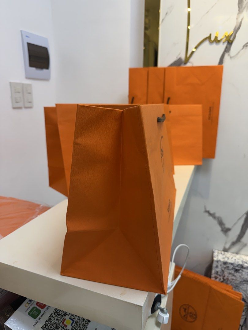 Authentic Hermes Paperbags (SOLD PER PIECE) (Category: Luxury Accessories) located in Cavite. Submitted by purgingmycloset888 (Listing ID 1428088132, Image 2). Description: .