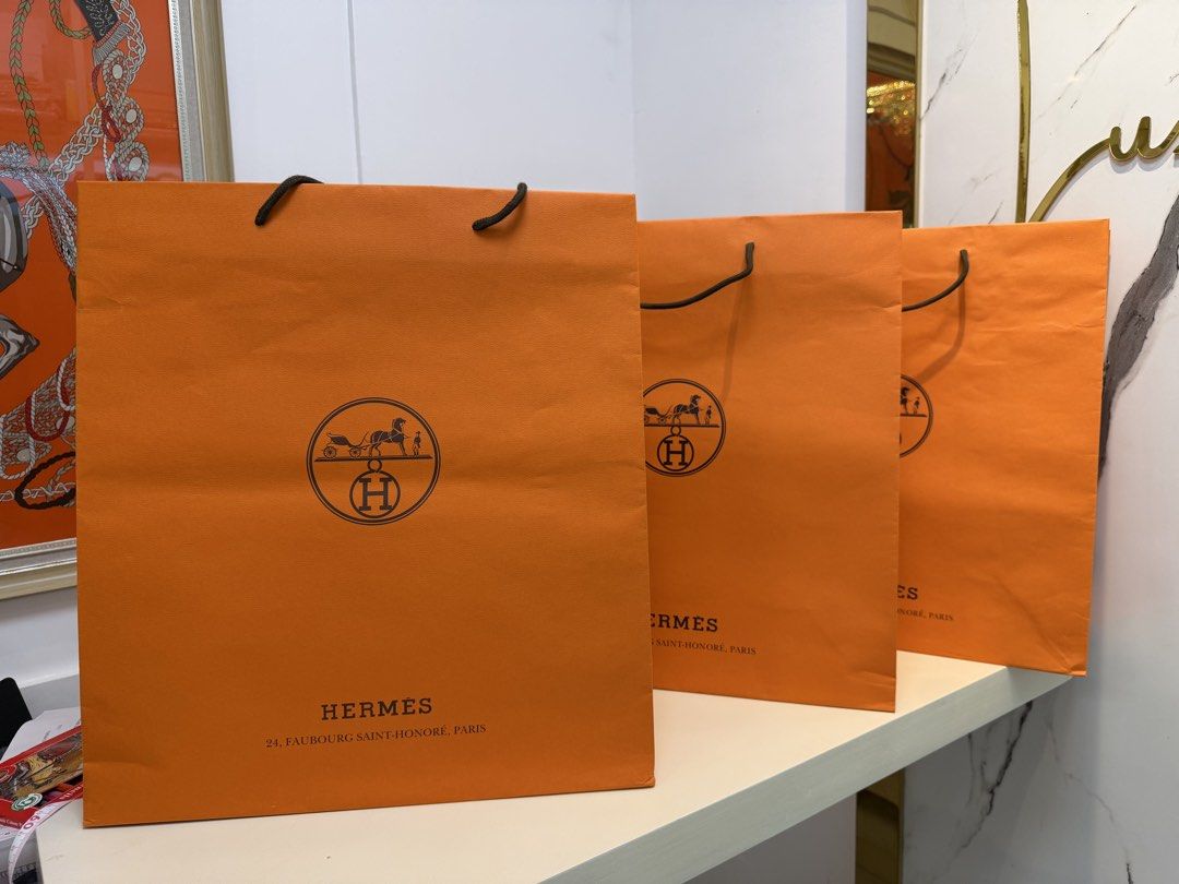 Authentic Hermes Paperbags (SOLD PER PIECE) (Category: Luxury Accessories) located in Cavite. Submitted by purgingmycloset888 (Listing ID 1428088371, Image 3). Description: .