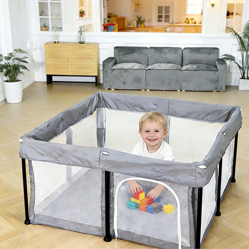 Baby Foldable No Assembly Playpen Travel Portable Fence Safe Play Yard ...
