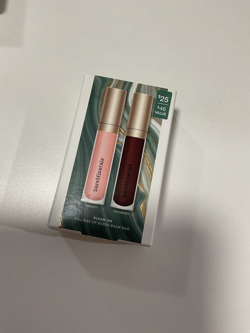 Bareminerals Gleam On Full size Gloss Duo (Category: Makeup) located in Quezon City. Submitted by lightly_loved (Listing ID 1427953395, Image 1). Description: • All items are 100% authentic • Brand new, unless stated otherwise • Bundled for a better deal than retail ⏳ FIRST PAY, FIRST SERVE. No reservations. Prices are firm — lowball offers will be ignored. 📦 When making an offer, please include your preferred shipping option. 📌 Payment Method: