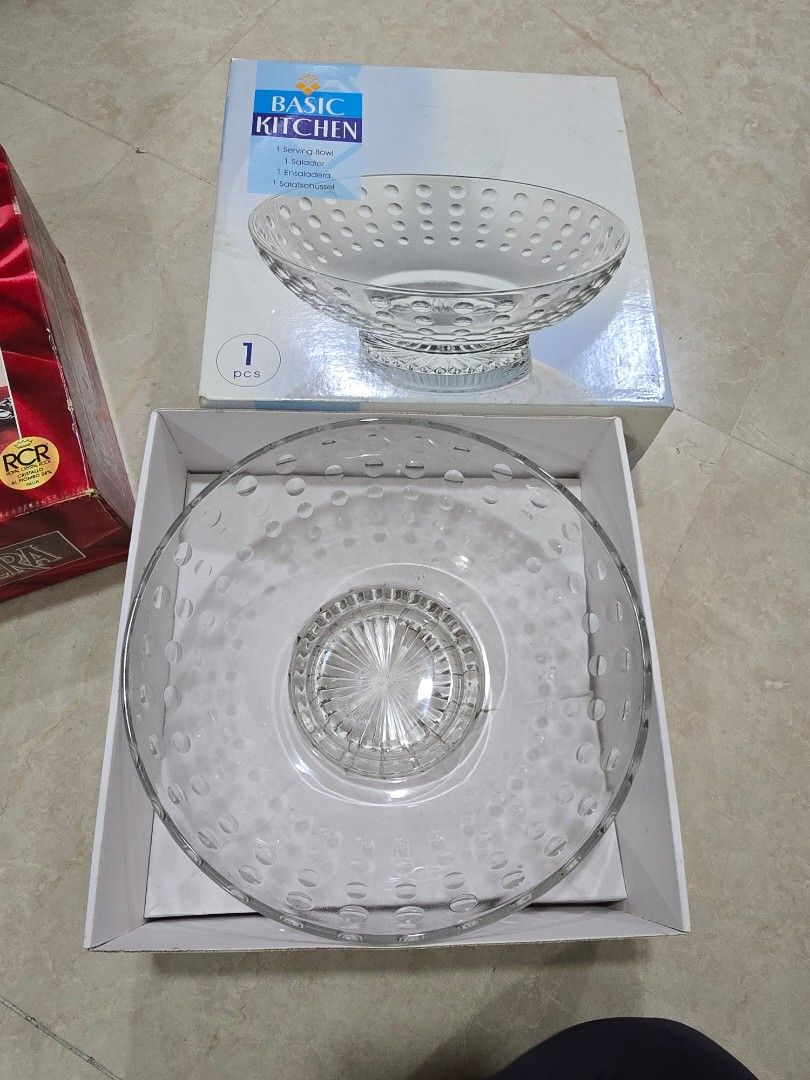 Basic Kitchen Glass Serving Bowl - Brand New476570657007216640